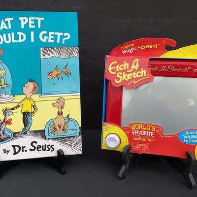 Dr Seuss: What Pet Should I Get And New In Package Etch A Sketch