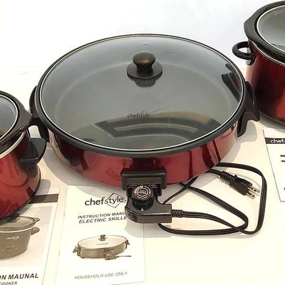 ChefStyle Electric Skillet & 2 Slow Cookers
