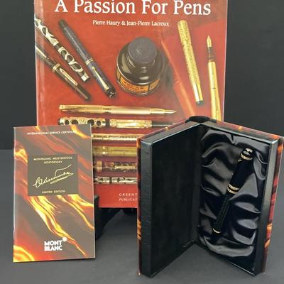 Mont Blanc Meisterstrück Dostoevsky Fountain Pen Ltd Ed 18K Gold Nib (Medium)