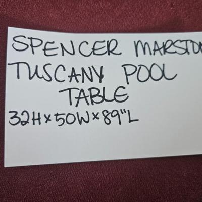 Brunswick Pool Table 3 piece Slate