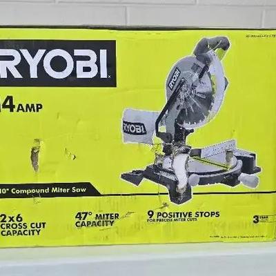 Ryobi 10in Compound Miter Saw