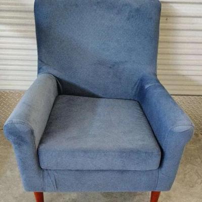 Blue Accent Chair 