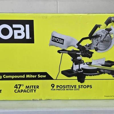 Ryobi 7 1/4 Sliding Compound Miter Saw