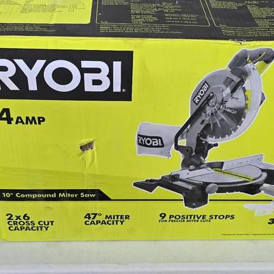 Ryobi 10in Compound Miter Saw