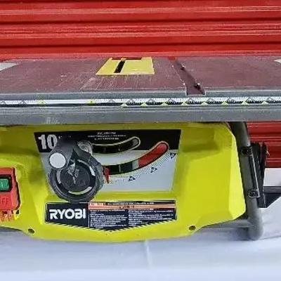 15 Amp 10 in. Compact Portable Corded Jobsite Table Saw with Folding Stand