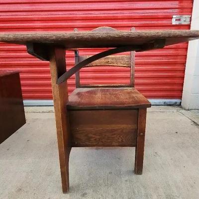 Vintage School Desk 