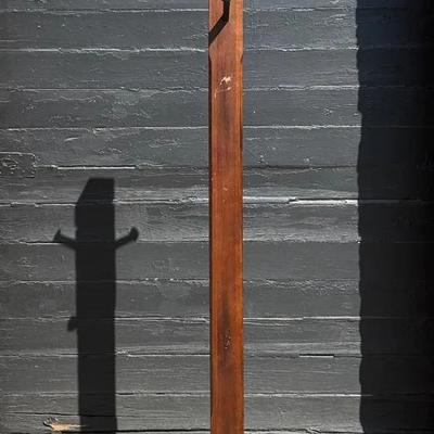 Rustic Wood and Iron Railroad Spike Hall Tree