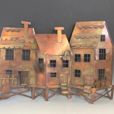 MCM Copper Wall Sculpture 