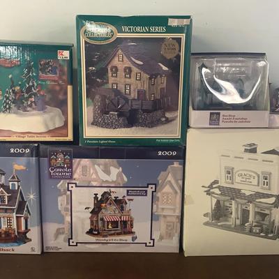 Christmas Collectibles Including Carole Towne, Coventry Cove and Dickens