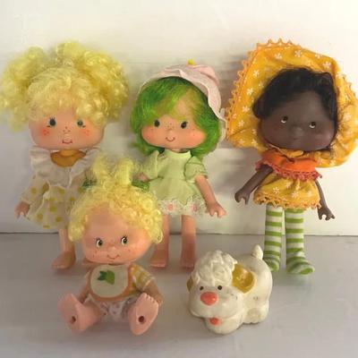 Strawberry Shortcake Character Dolls, Vintage