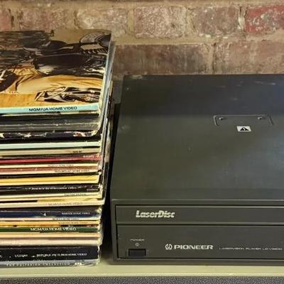 Pioneer LaserDisc Player (#1) With Collection Of Classic Movies (30+)