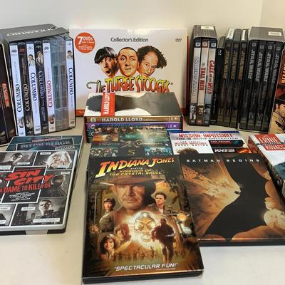 DVDs And Boxed Sets Of Series Including Star Wars Star Trek And Columbo