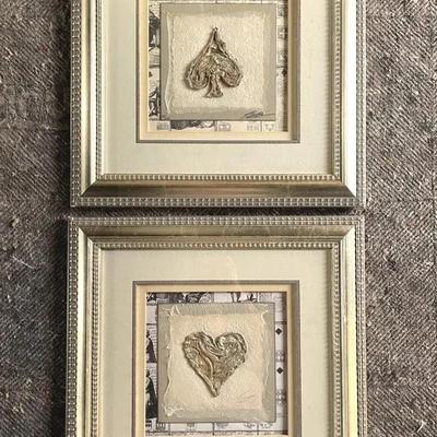 Mixed Media Fiber Art, Signed 