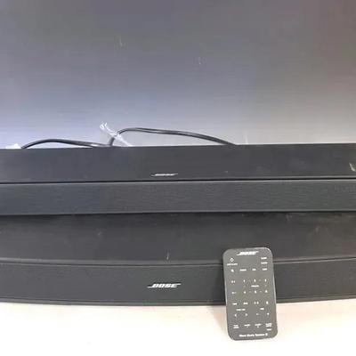 BOSE Solo TV Speaker With BOSE Sound Bar System  