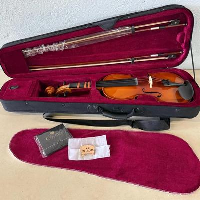 Mendini By Cecilio Beginner Or Student Violin With Case