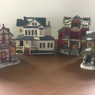 Lighted Village Homes By Lenox, Village And Christmas Story