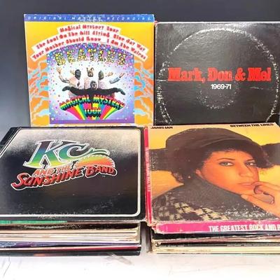 The Beatles, Magical Mystery Tour Album With 1970’s Soul And Rock Vinyl Albums 