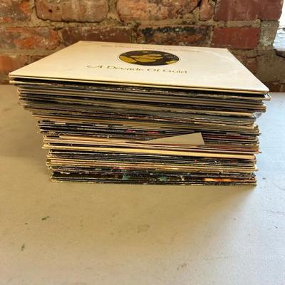 Large Group of Rock and Pop Albums