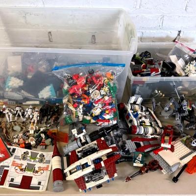LEGO Collection With Star Wars, Space & Mars Mission Toy Lines