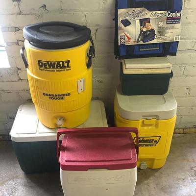 Assortment Of Coolers