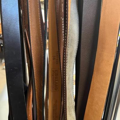 Leather Belt Collection (20) 36-38