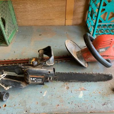 Black & Decker And Remington Electrical Saws