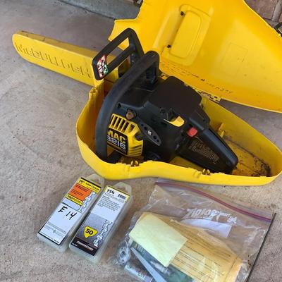McCullouch Mac 3216 Chainsaw 