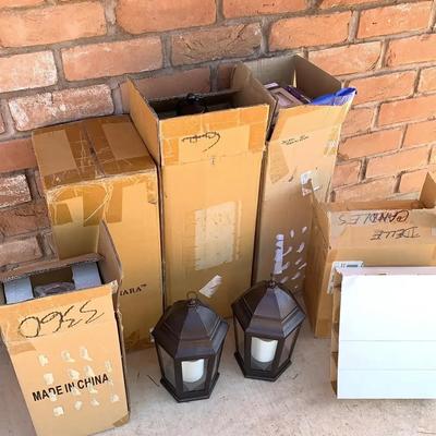 Lot Of Lanterns And Candles 