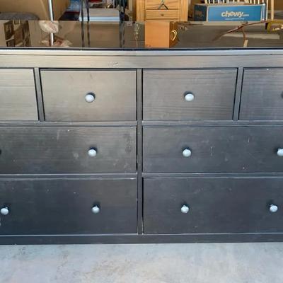 Black IKEA Dresser