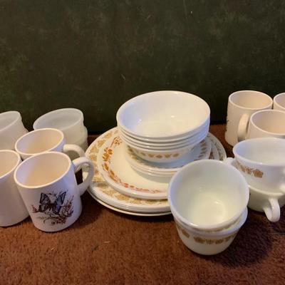 Vintage Corelle Dishes And More