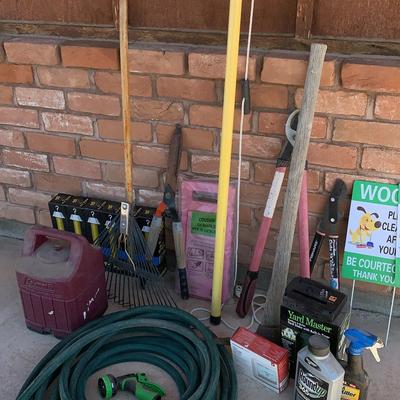 Lot Of Yard Care Tools 