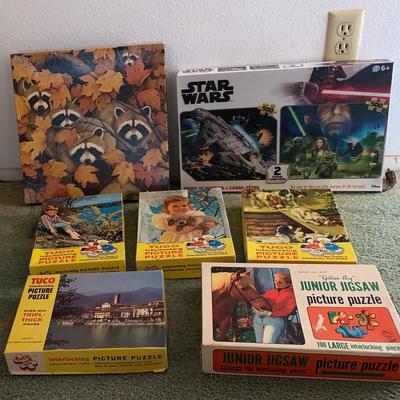 Star Wars And Vintage Puzzles