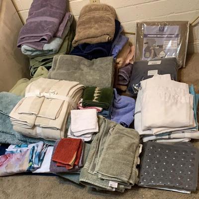 Towels, Shower Curtains, Bathroom Mats, Recliner Covers