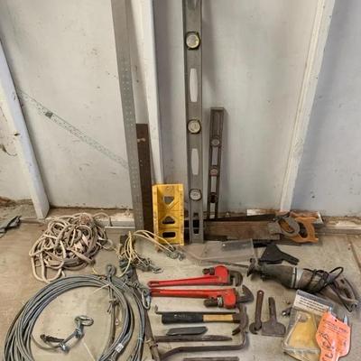 Miscellaneous Tools And Ropes And More ￼