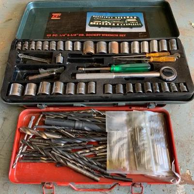 Socket Wrench Sets And Drill bits 