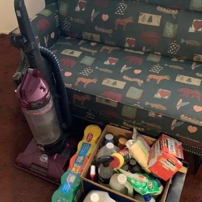 Cleaning Supplies And Vacuum