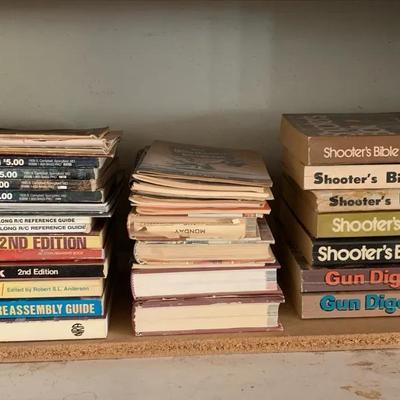 Gun Books And Magazine 