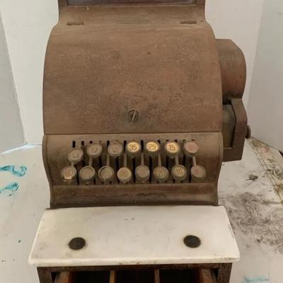 Antique National Cash Register 
