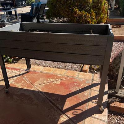 Raised Garden Bed On Wheels