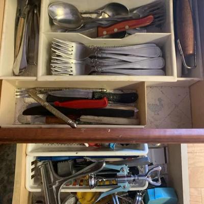 Kitchen Drawers 1 & 2