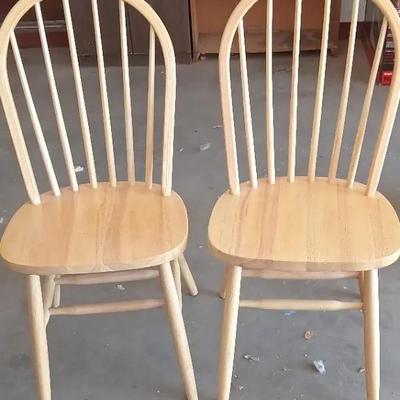 Two Wooden Chairs