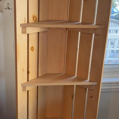 Corner Open Shelf