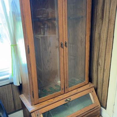 Wooden Gun Cabinet 2