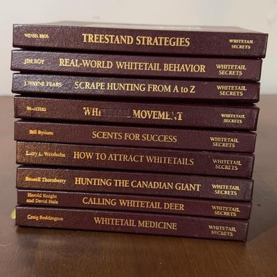 9 Whitetail Secrets Hunting Books