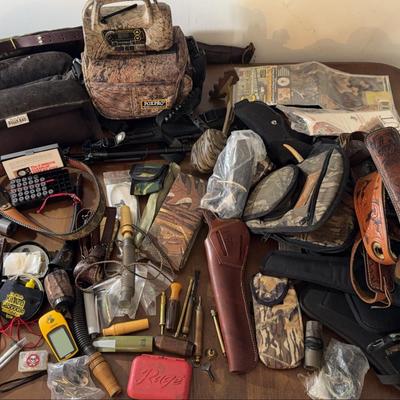 Hunting Items, Calls, Straps, Holsters & More