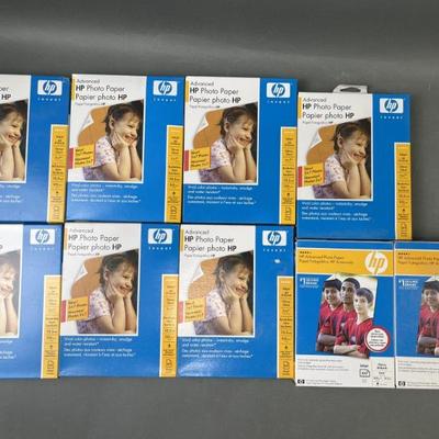 Sale Photo Thumbnail #15: Lot 31 – 7 5x7 Boxes & 2 4x6 Boxes HP Glossy Paper NIB