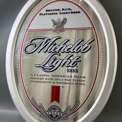 Sale Photo Thumbnail #73: Lot 89 – Michelob Light Mirror Sign