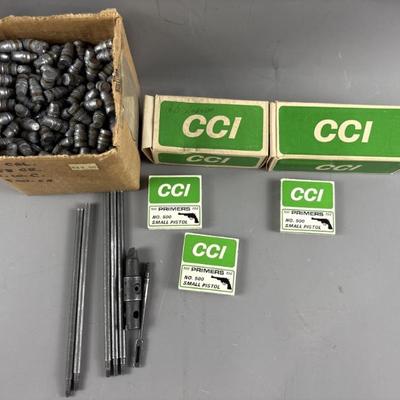 Sale Photo Thumbnail #77: Lot 93 – CCI Small Pistol Primers & More
