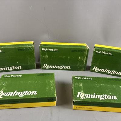 Sale Photo Thumbnail #100: Lot 116 – Remington High Velocity Cartridges