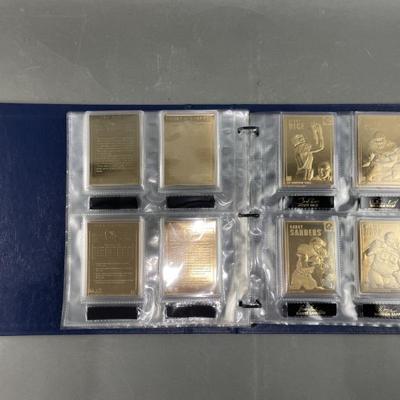 Sale Photo Thumbnail #97: Lot 113 – Danbury Mint 22K Legends Card Collection